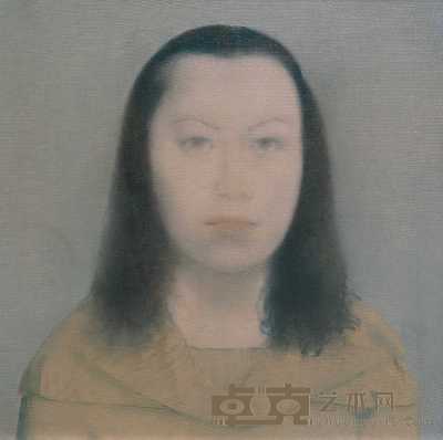 郭润文 2004年作 人物肖像 39×39.5cm
